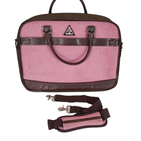 scanfast Handbags - Scanfast pink airline checkpoint computer carry-on bag